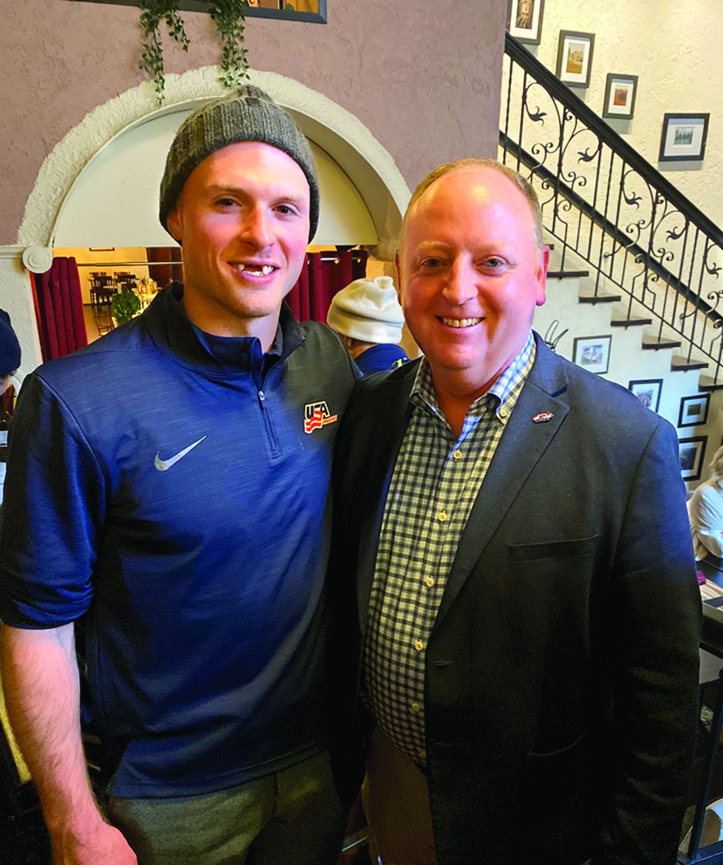 Pat Kelleher &rsquo;92 and Sam Lafferty &rsquo;18